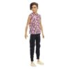BARBIE KEN FASHIONISTA DOLL 5 ΡΟΖ ΜΠΛΟΥΖΑ ΚΕΡΑΥΝΟΙ (HBV27/ DWK44)