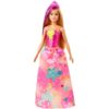 BARBIE - DREAMTOPIA ΠΡΙΓΚΙΠΙΣΣΑ ΚΟΥΚΛΑ ΜΕ ΞΑΝΘΑ ΜΑΛΛΙΑ ΚΑΙ ΜΩΒ ΑΝΤΑΥΓΕΙΑ (GJK12/GJK13)