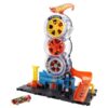 HOT WHEELS ΠΙΣΤΑ CITY ΜΕ ΠΕΡΙΣΤΡΕΦΟΜΕΝΕΣ ΡΟΔΕΣ (HDP02)