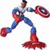 MARVEL AVENGERS: BEND AND FLEX - CAPTAIN AMERICA ACTION FIGURE (F0971)