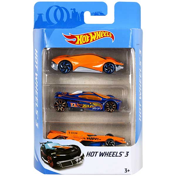 ΑΥΤΟΚΙΝΗΤΑΚΙΑ HOT WHEELS ΣΕΤ ΤΩΝ 3 (K5904) - Image 3