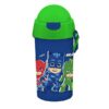 ΠΑΓΟΥΡΙ 500ML ΠΛΑΣΤΙΚΟ ME ΚΑΛΑΜΑΚΙ PJ MASKS ΠΡΑΣΙΝΟ (484284)