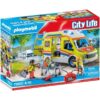 PLAYMOBIL CITY LIFE ΑΣΘΕΝΟΦΟΡΟ ΜΕ ΔΙΑΣΩΣΤΕΣ (71202)